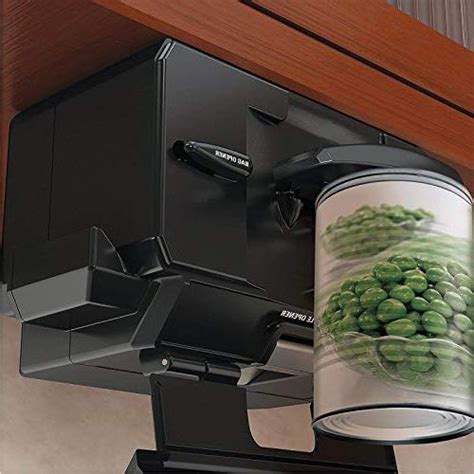 stainless steel under cabinet mount can opener|under cabinet can opener walmart.